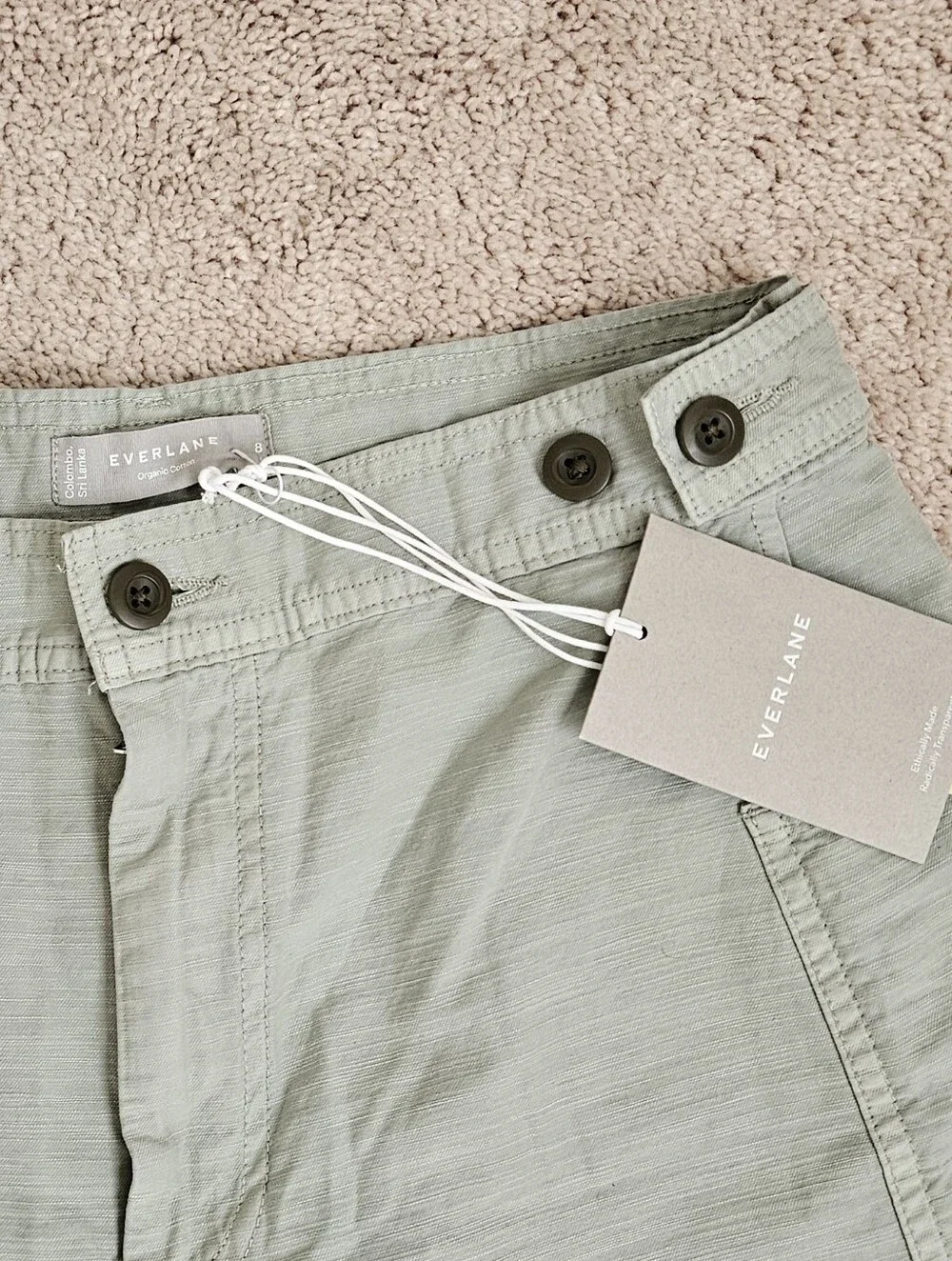 NWT Everlane The Fatigue Barrel Pant